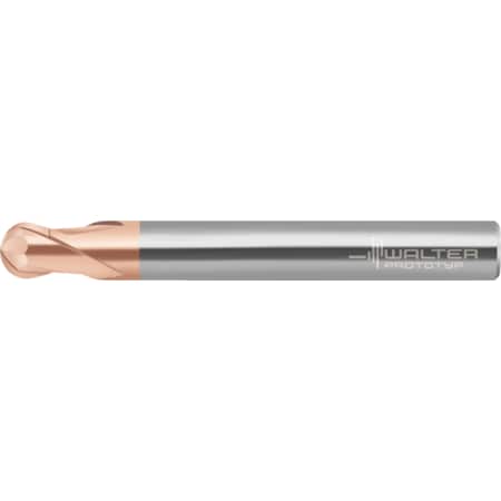 Walter Metric Solid carbide ball-nose copy milling cutters, MC482-06.0A2L-WB1 MC482-06.0A2L-WB10TG